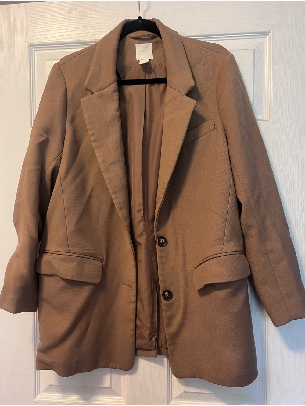H&M Classic Women's Tan Blazer Jacket